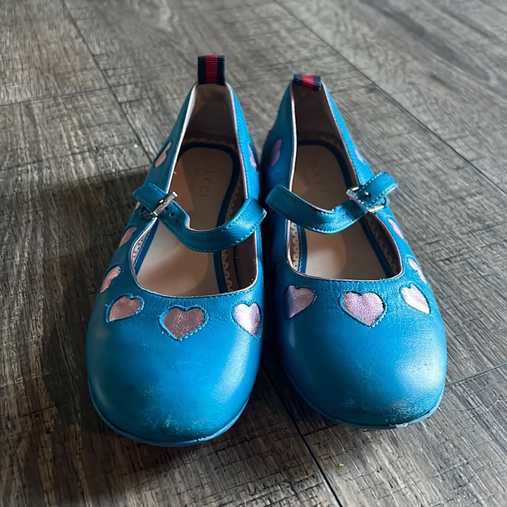 Girls Gucci ballet shoes